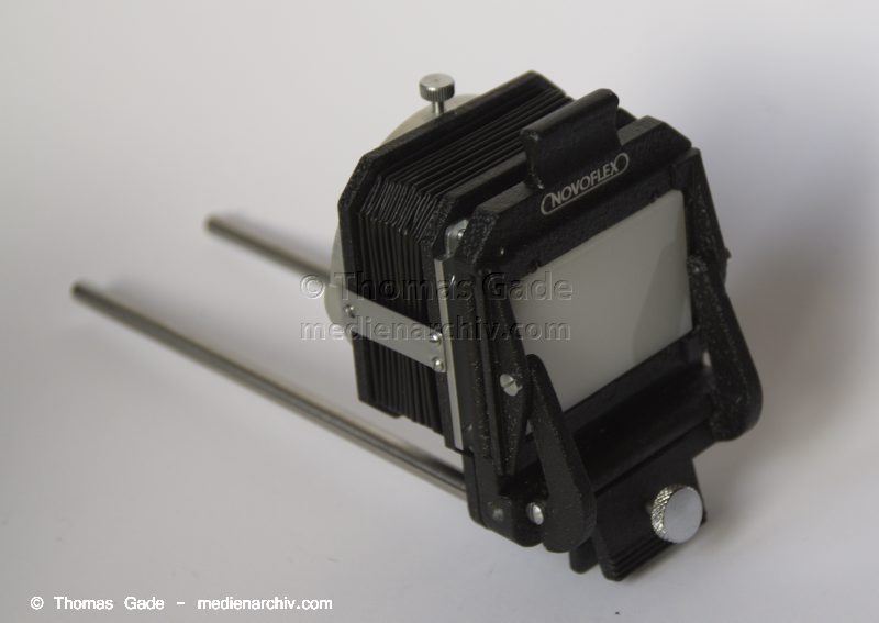 Novoflex Balgen mit Diaduplikator. Fotografie
Novoflex Balgen mit Diaduplikator. Fotografie
Schlüsselwörter: Balgen;Diaduplikator;Fotografie;Macro;Makro;Novoflex