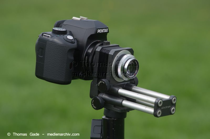 Pentax K-r mit Novoflex Balgengerät und Schneider Kreuznach Xenar 105mm
22. 4. 2014. Fotografie. Kamera. Pentax K-r mit Novoflex Balgengerät und Schneider-Kreuznach Xenar 1:4.5  105mm
Schlüsselwörter: 105mm;2014;Balgengerät;Bellows;Digitale Spiegelreflexkamera;DSLR;Fotoapparat;Fotografie;K-r;Kamera;Macro;Makrofotografie;Novoflex;Objektiv;Pentax;Schneider-Kreuznach;Xenar