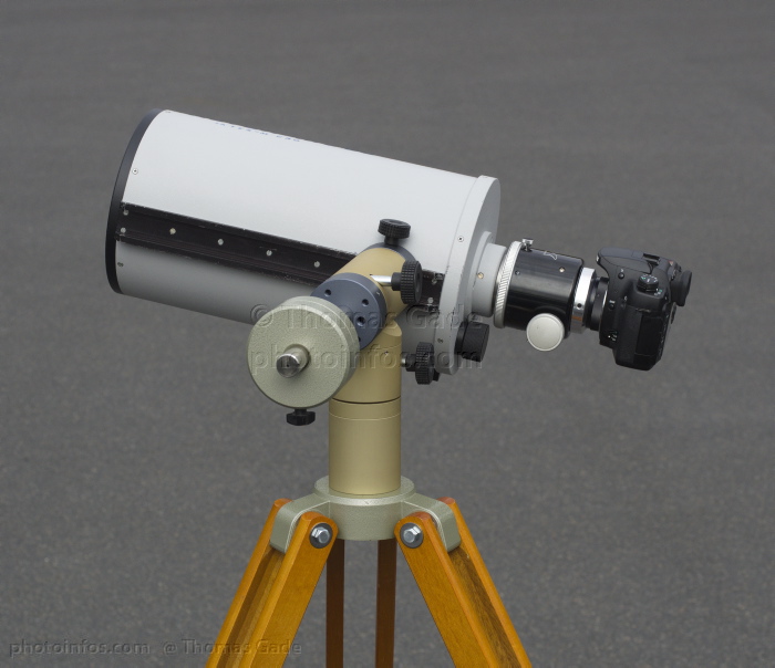 Intes Alter Micro M603 Maksutov auf Ayo Montierung
15. 9. 2013. Intes Alter Micro M603 Maksutov Teleskop auf der azimutalen Montierung Ayo mit SCT Fokussierer und digitaler Kamera. DSLR
Schlüsselwörter: altazimuth mount;Alter;Astronomie;Ayo;azimutale;DSLR;Fernrohr;Fotografie;Holzstativ;Intes;Kamera;M603;Maksutov;Micro;Montierung;SCT Fokussierer;telescope;Teleskop