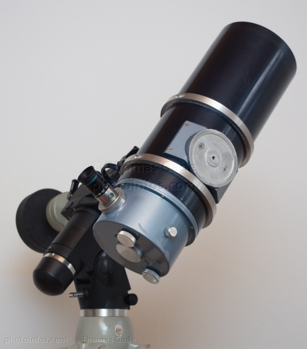 Quantum Q6 auf parallaktischer HEQ5 Montierung
Teleskop. Maksutov. Quantum Q6 auf parallaktischer HEQ5 Montierung. 6 inch bzw. 150mm Öffnung, 2700mm Brennweite.
Schlüsselwörter: 2011;Astronomie;Fernrohr;HEQ5;Maksutov;Montierung;Optik;parallaktische;Quantum O6;telescope;Teleskop