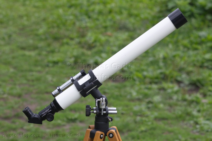 Polarex - Unitron 50mm Refraktor auf azimutaler Montierung
Teleskop. Polarex - Unitron 50mm Refraktor mit 700mm Brennweite auf azimutaler Montierung. Astronomie
Schlüsselwörter: altazimuth mount;Astronomie;azimutale Montierung;Fernrohr;Optik;Polarex;refractor;Refraktor;telescope;Teleskop;Unitron