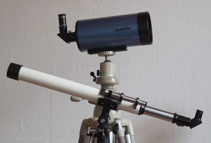 Polarex - Unitron 50mm Refraktor auf azimutaler Montierung
Teleskop. Polarex - Unitron 50mm Refraktor mit 700mm Brennweite auf azimutaler Montierung. Astronomie
Schlüsselwörter: Astronomie;Fernrohr;Optik;Polarex;refractor;Refraktor;telescope;Teleskop;Unitron