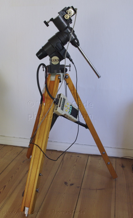 Vixen GP-DX (Great Polaris DX) mit Motoren und Skysensor 2000 Steuerung.
Vixen GP-DX (Great Polaris DX) mit Motoren und Skysensor 2000 Steuerung. Parallaktische Montierung. Astronomie. Teleskop.
Schlüsselwörter: Astronomie;GP DX;Great Polaris DX;Montierung;Optik;parallaktische;parallaktische Montierung;Skysensor 2000;Vixen;Vixen GP-DX;Vixen Great Polaris