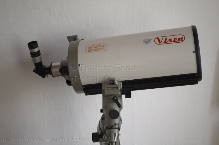 Vixen VC200L Teleskop auf einer Vixen Great Polaris
Vixen VC200L Teleskop auf einer parallaktischen Vixen Great Polaris (GP) Montierung. 20cm Spiegel.
Schlüsselwörter: Astronomie;Fernrohr;Optik;telescope;Teleskop;Vixen