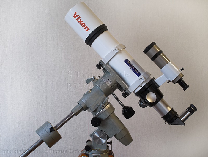 Vixen ED80SF Apo Refraktor. Teleskop
Vixen ED80SF Apo Refraktor. Teleskop auf der parallaktischen Montierung Vixen Super Polaris und Vixen Holzstativ
Schlüsselwörter: Astronomie;ED80SF;Fernrohr;Holzstativ;Montierung;Optik;parallaktische;refractor;Refraktor;Super Polaris;telescope;Teleskop;Vixen